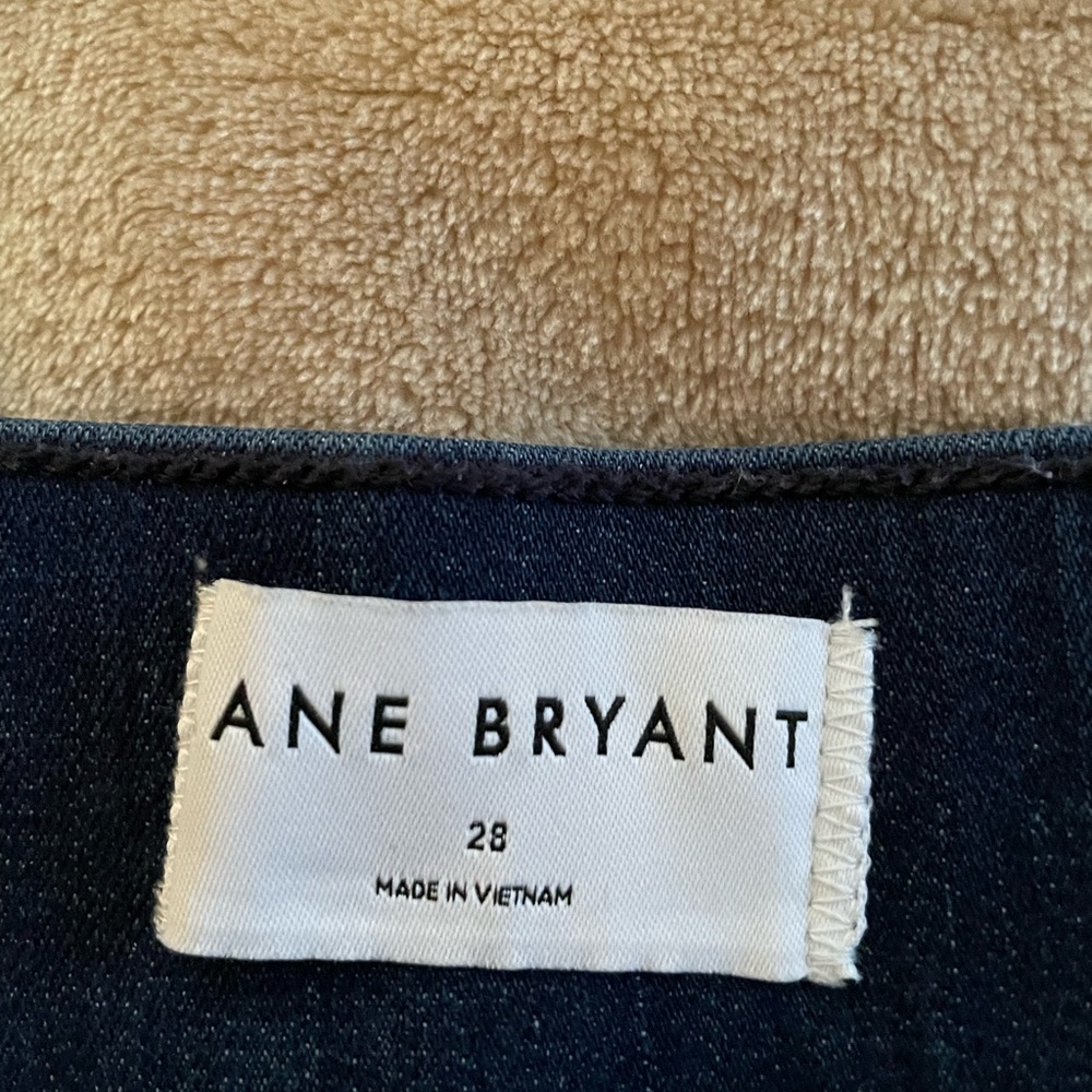 Lane Bryant Dark Blue Plus Size Denim Women's Jeans - Picture 2 of 6
